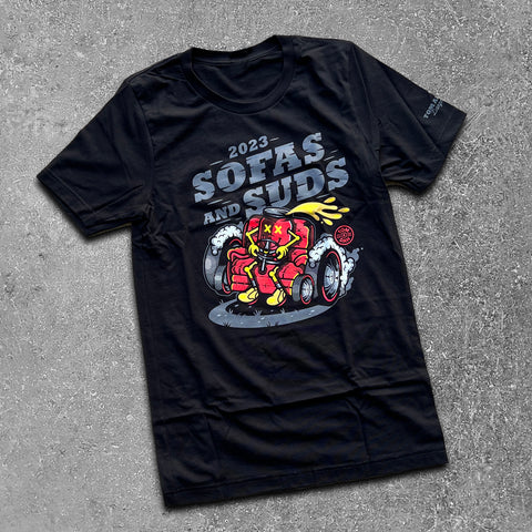 2023 Sofa and Suds Event Shirt