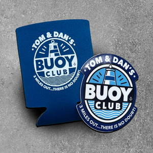 Buoy Club Koozie & Sticker